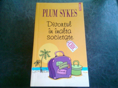 DIVORTUL IN INALTA SOCIETATE - PLUM SYKES foto