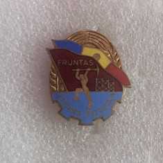 Insigna fruntaș în munca patriotica