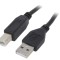 Cablu USB 2.0 A-B Aurit 3m