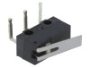 Microintrerupator OMRON D2F-L-A SNAP ACTION SPDT ON-(ON) PCB 3A/125V AC 2A/30V DC Maneta 12.8mm IP40 -25/85C