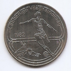 Ungaria 100 Forint 1982 (World Football Championship) 38.61 mm KM-626