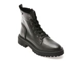 Ghete GEOX negre, D26HRQ, din piele naturala