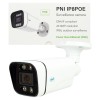 Resigilat : Camera supraveghere video PNI IP8POE 8MP, 4K, D-WDR, 4.0mm, 6 LED-uri,