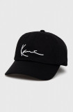 Cumpara ieftin Karl Kani șapcă din bumbac culoarea negru, cu imprimeu KKMACCQ12003-black