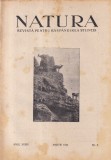 Natura. Revista pentru raspandirea stiintei, anul XXXIV, nr. 3, martie 1945, Brosata