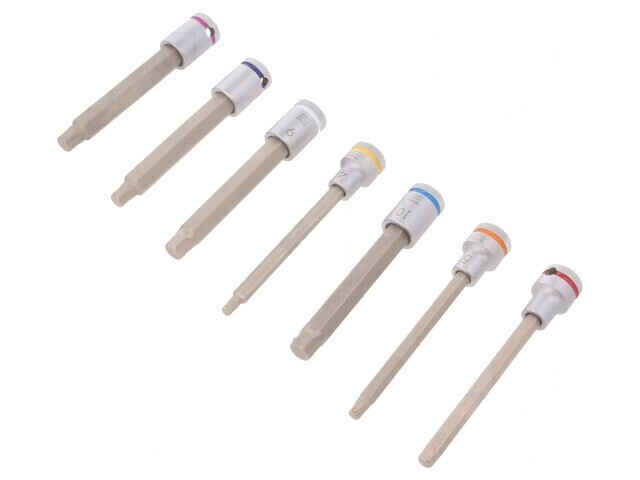 Set Chei Tubulare Oțel Crom-Vanadium 3/8 Zyklop