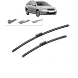 Cumpara ieftin Set 2 Stergatoare SKODA OCTAVIA II Combi (1Z5) 2004-2013, parbriz, Bosch Aerotwin Multi