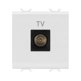 Priză TV capăt 2M alb Chorus &ndash; GEWISS | GW10367