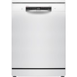 Masina de spalat vase Bosch SMS4EVW08E, 14 seturi, 6 programe, EfficientDry, Sistem Rackmatic, Home Connect, Clasa B, 60 cm, Alb