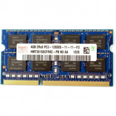 Memorie Laptop - Hynix 4GB PC3-12800 DDR3 1600MHz model HMT351S6CFR8C-PB