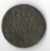 Moneda 1/2 baiocco 1802 - Vatican, Europa, Cupru (arama)