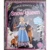 Carte Copii The Snow Queen Doodle-Scratch, Pagini Glitter, Efecte Culoare, Varsta 5-8 ani