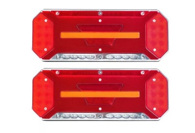 Set lampi LED cu efect de neon și semnalizare dinamică, 5 funcții autocar, camion, utilaje, remorcă, rulotă,tractor foto