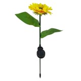 Lampa solara de gradina, floarea soarelui, 70cm, lumina calda