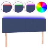 Cumpara ieftin Tablie de pat cu LED, crem, 144x5x78/88 cm, textil