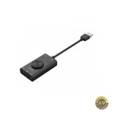 Placa de sunet USB Orico SC2 3 x Jack 3.5mm Negru