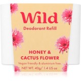 Wild Honey &amp; Cactus Flower deodorant stick rezervă 40 g