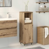 VidaXL Dulap de baie, stejar artizanal, 30x30x100 cm, lemn prelucrat 857206