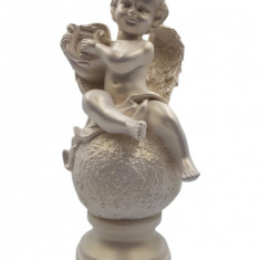 Statueta decorativa, Inger, Crem, 34 cm, DV10-10P