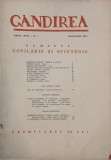 Revista Gandirea, Anul XVII, nr. 1/ianuarie 1938