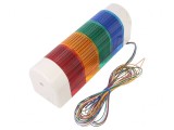 Coloană de Semnalizare LED 24VDC IP54 WME-402DFB-RYGB