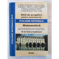 Ghid de pregatire pentru evaluarea nationala - Editura Sigma
