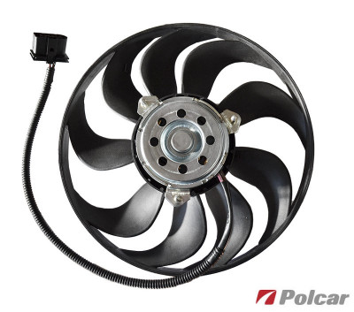 GMV radiator Electroventilator Skoda Fabia 6Y 2000-2007, Seat Cordoba Ibiza Vw Polo 9N 2001-2005, Fox (benzina) , 290mm 90W 2pini Kft Auto foto