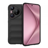 Husa pentru Huawei Pura 70, Techsuit, Magic Shield, Neagra