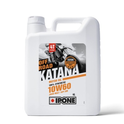Ulei motor Ipone OFF ROAD KATANA 10W60, 4L foto