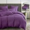Lenjerie pat dublu,bumbac finet,6 piese,cearceaf cu elastic 160 180x200cm, cearceaf pilota 200x230cm, 2 fete de perna 50x70, 2 fete de perna 70x70,mov