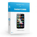 Cutie Instrumente Reparatii Oukitel K10000, Kit Profesional Surubelnite, Ventuza, Spudger, Penseta, Adeziv Display LCD