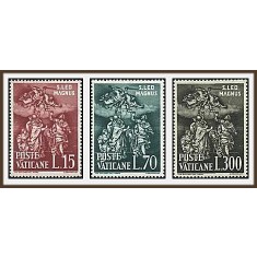 Vatican 1961 - 1500th anniv. Pope Leo I, serie neuzata