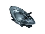 Far Alfa Romeo Giulietta (940), 05.2010-, fata, Dreapta, cu daytime running light; H1+H7+LED; electric; rama argintie; cu motor, DEPO