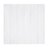 Set 10 placi tapet 3d, flippy, 70 x 70 cm, grosime 3 mm, din rasina, tip placi de lemn, suprafata acoperita 4.9 mp, alb