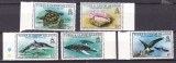 Turks Caicos 1979 fauna MI 425-429 MNH ww81, Nestampilat