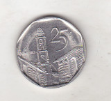 Bnk mnd Cuba 25 centavos 2008, America Centrala si de Sud