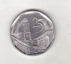 bnk mnd Cuba 25 centavos 2008 foto