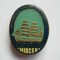 ROMANIA - INSIGNA MILITARA NAVALA - NAVA SCOALA (BRICUL) MIRCEA , RSR , IM 1.128