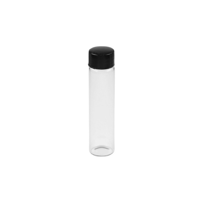 Flacon din sticla cu dop de plastic Crisalida, 16 x 68 mm, 12 ml