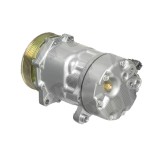 Compresor aer conditionat VW LT, 1996-2006, motorizare 2.3, benzina; 2.5 SDI/TDI, 2, 8 TDI, diesel, rola curea 128 mm, 6 caneluri, tip Sanden: SD7V16