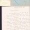 HST A2208 Carte de vizită și scrisoare olografă 1946 prof Liciniu Ioan Ciplea