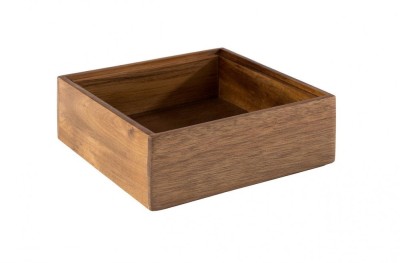 Organizator masa condimente, din lemn 15x15 cm foto