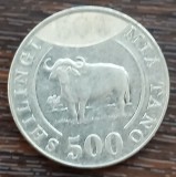 (M1415) MONEDA TANZANIA - 500 SHILINGI 2014, EXOTICA, ZANZIBAR