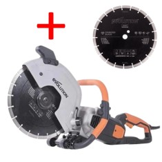 Masina electrica de debitat zidarie, beton si piatra naturala R300DCT Evolution 012-0003, 2400 W, O300 mm foto
