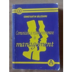 Comunicare in relatii interumane in management- Constantin Salceanu