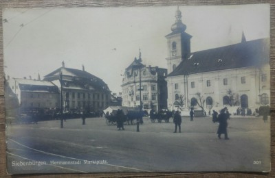 Sibiu, Piata Mare/ CP foto foto