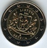 LITUANIA 2 euro comemorativ 2021, UNC - Dzūkija