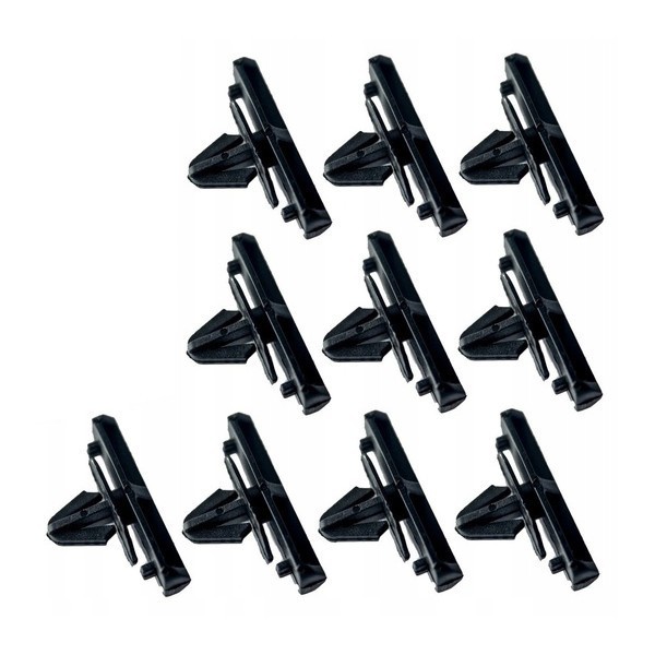 Set 10 clipsuri ornament Chrysler Pacifica, Sebring (Js); Dodge Avenger (Js), Durango, Nitro (Kj), Ram; Jeep Liberty (Kk), ornament aripa