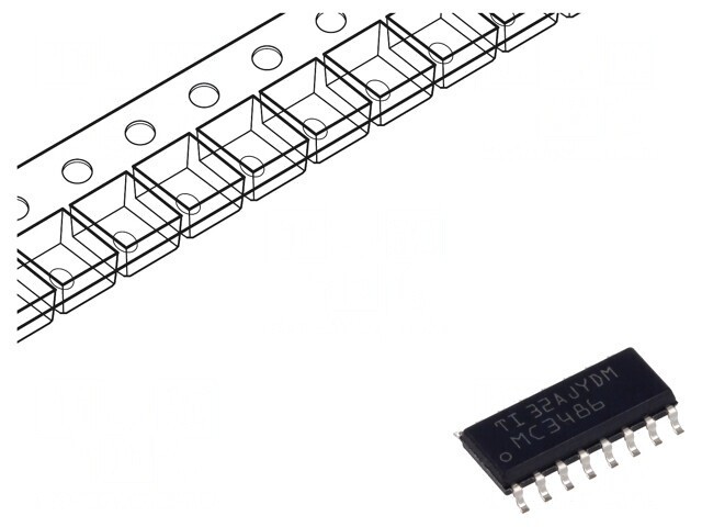 Interfață Receptor de Linie RS422/RS423 10000kbps