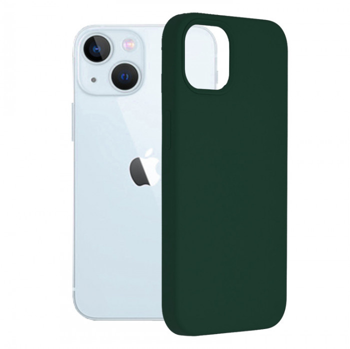 Husa Techsuit Soft Edge Silicon iPhone 13 - Dark Green